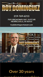 Mobile Screenshot of dominguezlawyer.com